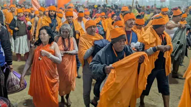 कुम्भ का पहला शाही स्नान