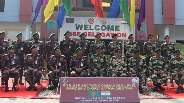 बॉर्डर गार्ड बांग्लादेश (बीजीबी) और सीमा सुरक्षा बल (बीएसएफ)