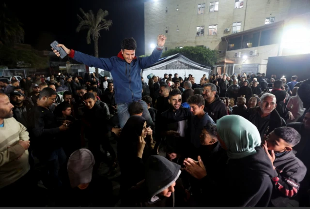 شادی مردم در غزه