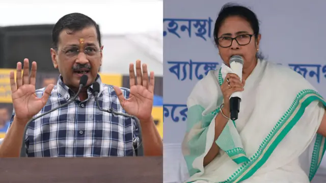 अरविंद केजरीवाल और ममता बनर्जी