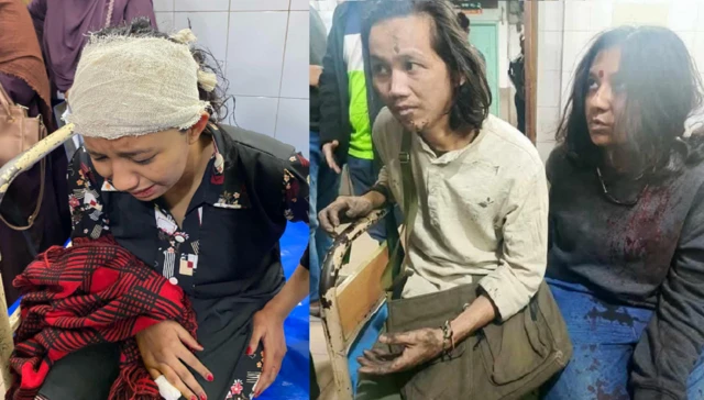 হামলায় আহত হন বৈষম্যবিরোধী ছাত্র আন্দোলনের কেন্দ্রীয় নির্বাহী সদস্য রুপাইয়া শ্রেষ্ঠা তঞ্চঙ্গ্যাসহ বেশ কয়েকজন