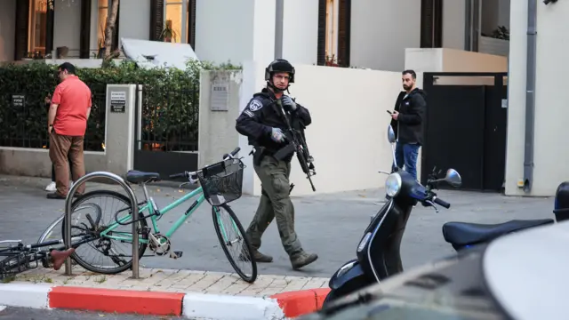 موقع تنفيذ عملية الطعن في تل أبيب