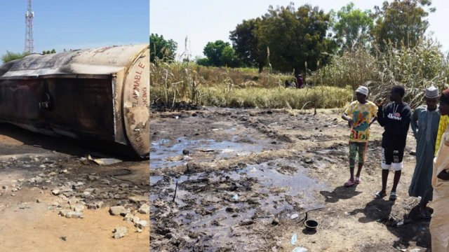 Ụgbọala tanker agbaala ọkụ, gbuo ọtụtụ mmadụ na Niger steeti