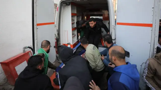 घायल फ़लस्तीनी