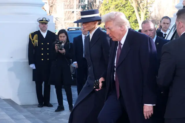 Oge Donald Trump na nwunye ya wuchiri White House