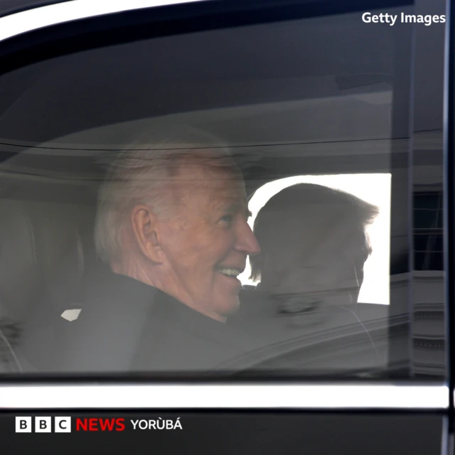 Aworan Joe Biden ati Aarẹ Donald Trump