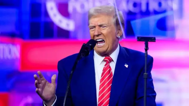 Trump fala em discurso