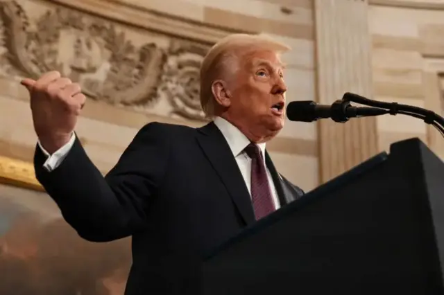 Ihe mbụ Donald Trump kwuru dịka Onyeisiala mba Amerịka