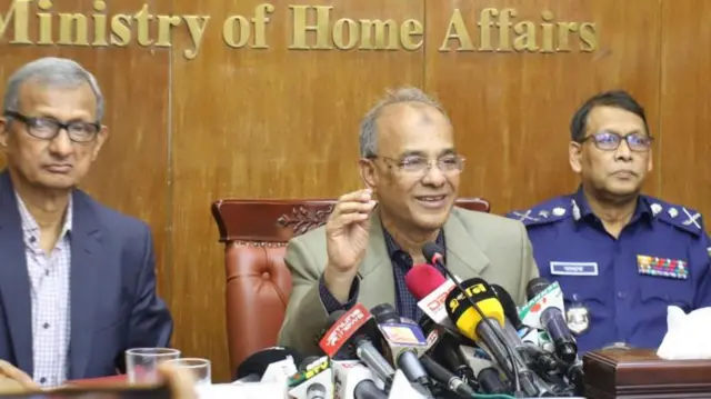 স্বরাষ্ট্র উপদেষ্টা মোঃ জাহাঙ্গীর আলম চৌধুরী।