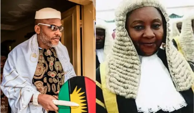 Nnamdi Kanu na Ọkaikpe Binta Nyako