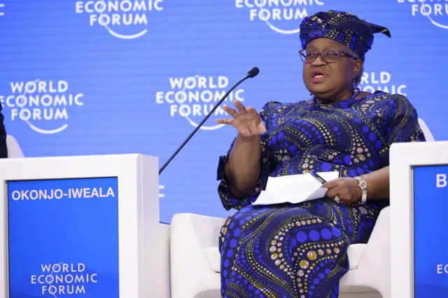 Onyeisi otu World Trade Union (WTO) bụ Ngozi Okonjo Iweala