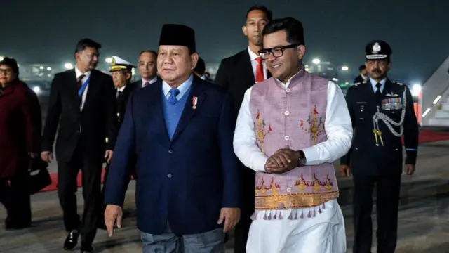 इंडोनेशिया के राष्ट्रपति प्राबोवो सुबिअंतो