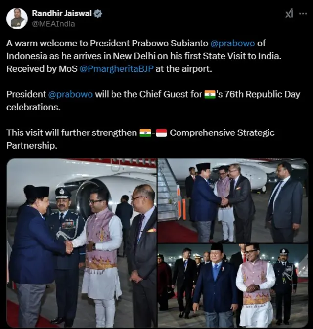 विदेश मंत्रालय के प्रवक्ता रणधीर जयसवाल का बयान