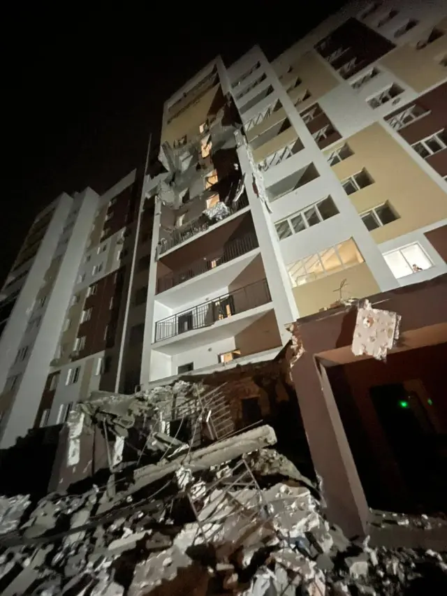 Фото пострадавшего дома опубликовано в телеграм-канале областной военной администрации