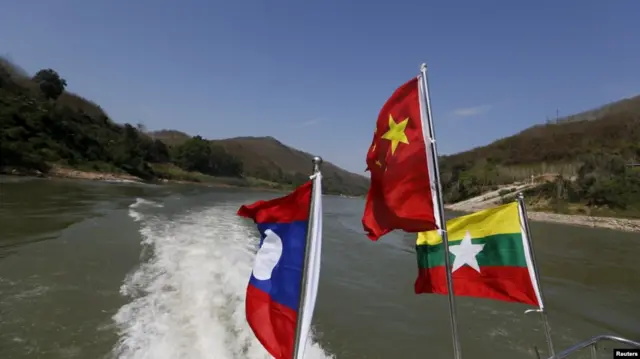 လေးနိုင်ငံတပ်တွေပူး‌ပေါင်းပြီး မဲခေါင်မြစ်တကြော ရေကြောင်းကင်းလှည့်မယ်