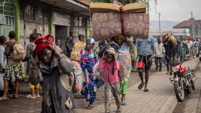 DRC Koongoo magaalaa Goomaa hidhattoonni M23 qabachuu himame