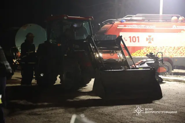 Пожар в Днепре