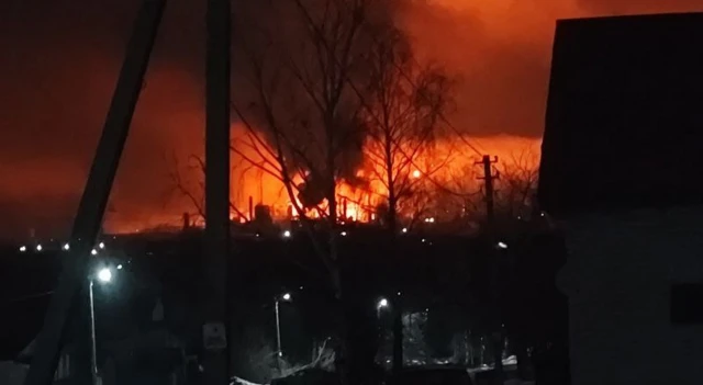 пожар в Кстово