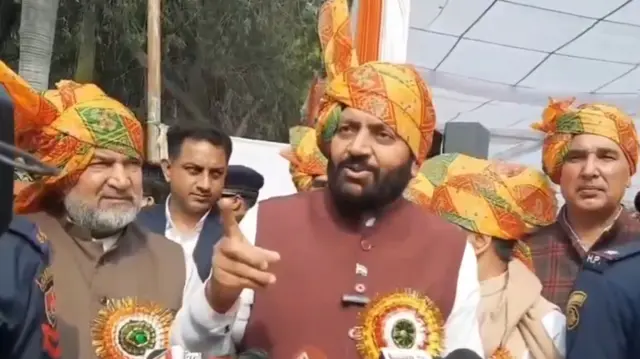 हरियाणा के मुख्यमंत्री नायब सिंह सैनी