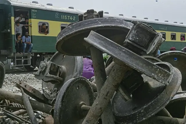 Pakistan Train accident