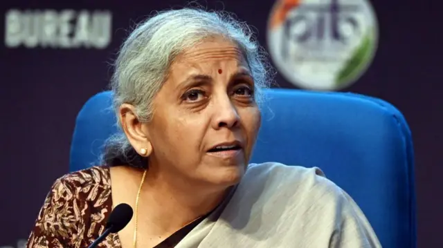केंद्रीय वित्त मंत्री निर्मला सीतारमण