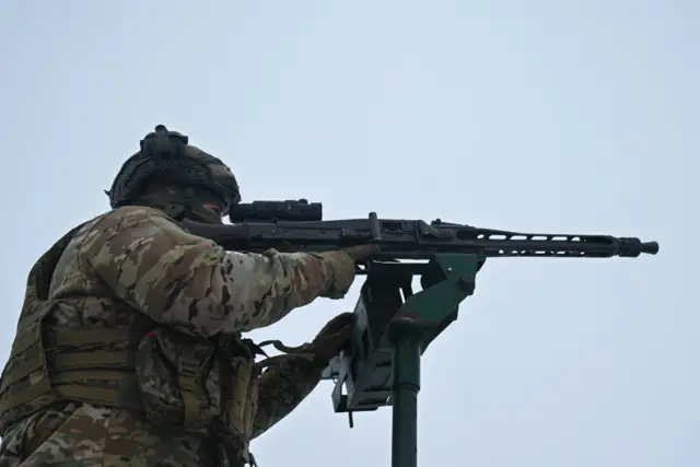 Украинский солдат