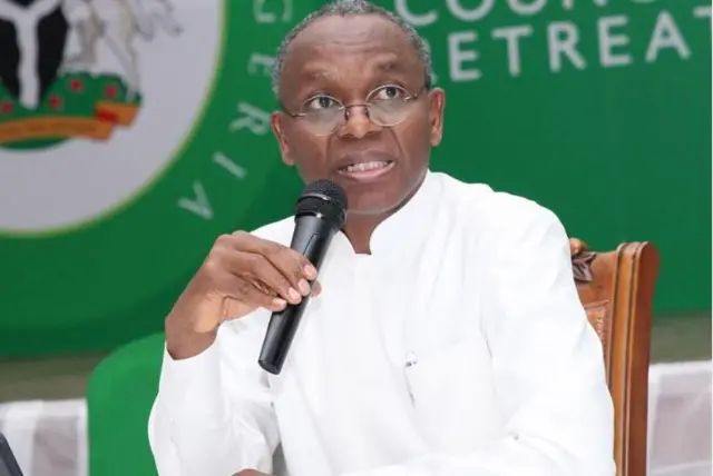 Foto Nasir El-Rufai chịburu Kaduna steeti