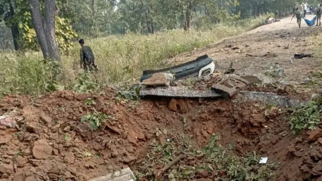 बीजापुर घटनास्थल