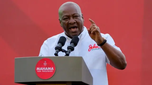Rais mteule wa Ghana, John Mahama,