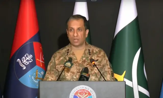 پاکستانی فوج کے ترجمان لیفٹیننٹ جنرل احمد شریف چوہدری