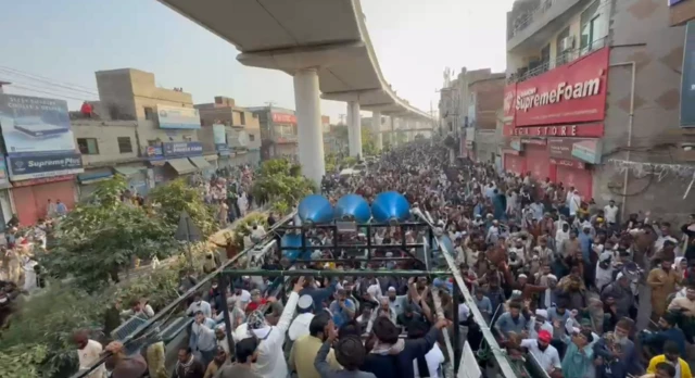 تحریکِ لبیک پاکستان کا احتجاجی مارچ