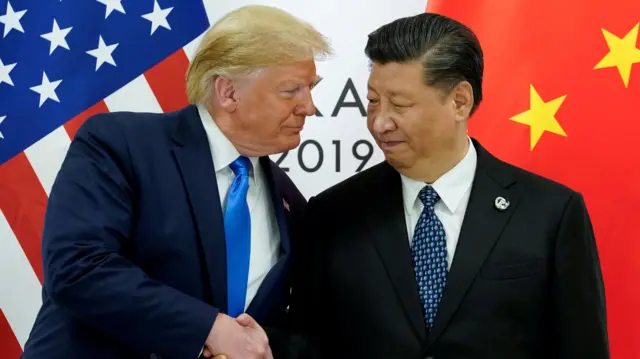 Trump da Xi Jinping