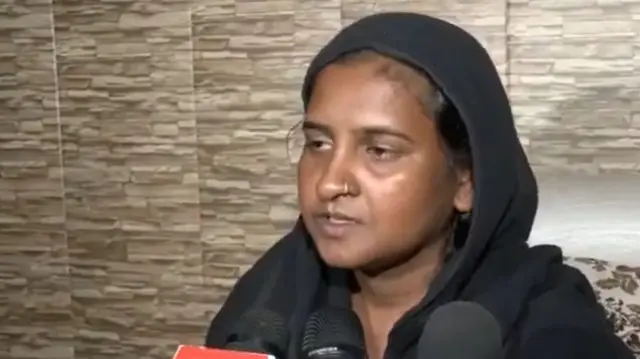 हरिओम बाल्मीकि की पत्नी संगीता बाल्मीकि