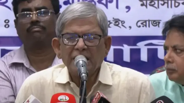 বিএনপি'র মহাসচিব মির্জা ফখরুল ইসলাম আলমগীর