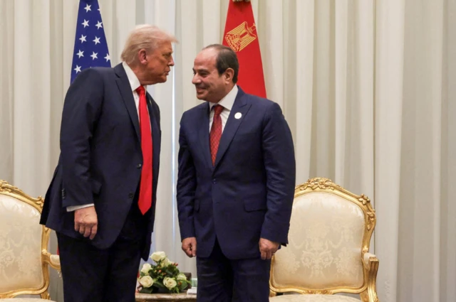 الرئيس الأمريكي والرئيس المصري