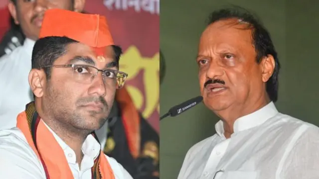 संग्राम जगताप और अजित पवार