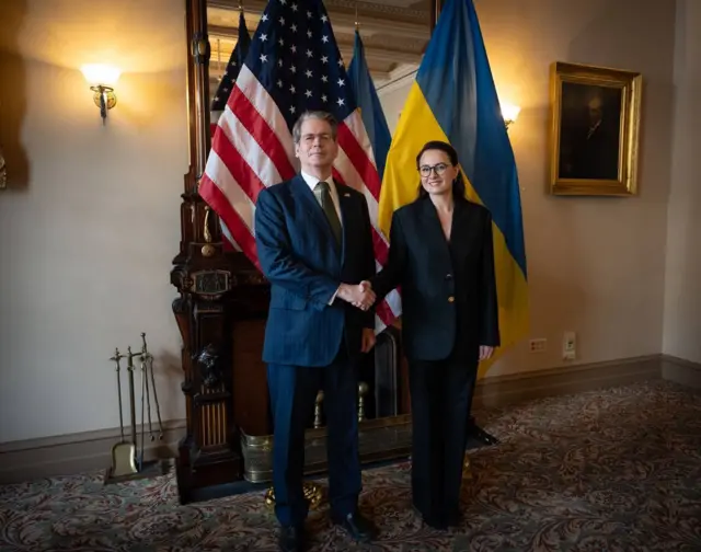 Скотт Бессент и Юлия Свириденко