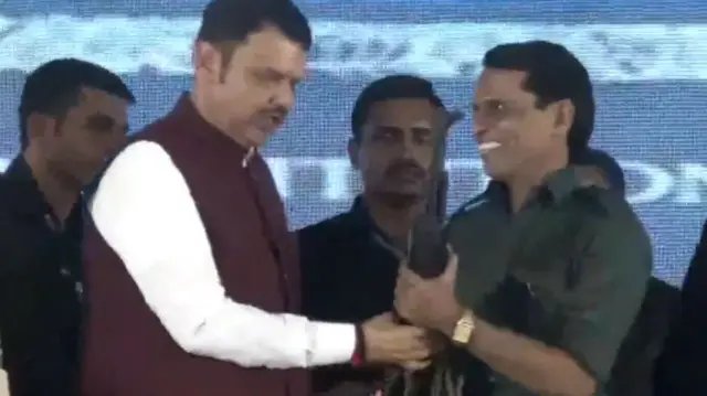 महाराष्ट्र के मुख्यमंत्री देवेंद्र फडणवीस