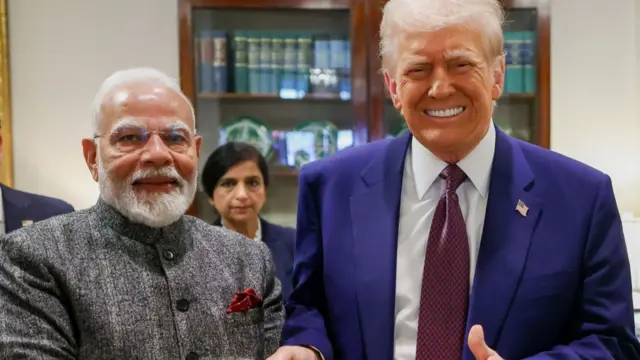 नरेंद्र मोदी और डोनाल्ड ट्रंप