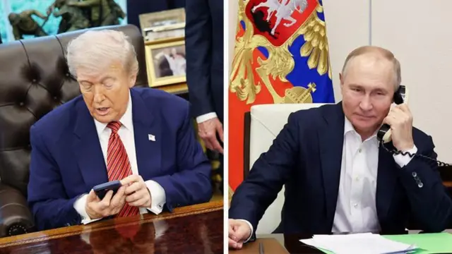трамп и путин