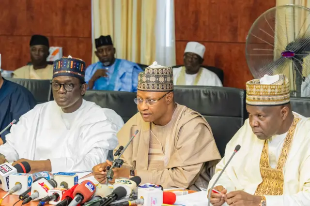 Gwamnan Yobe da gwamnan Kaduna da na Gombe