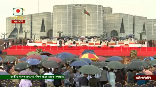 জুলাই সনদ স্বাক্ষর অনুষ্ঠান