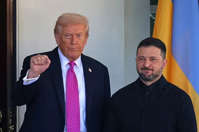Трамп и Зеленский