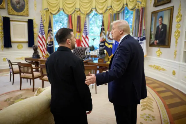 Зеленский и Трамп