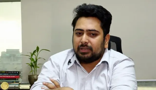 জাতীয় নাগরিক পার্টি বা এনসিপির আহ্বায়ক নাহিদ ইসলাম