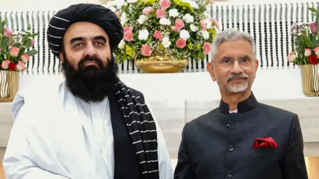 अमीर ख़ान मुत्तक़ी और एस जयशंकर