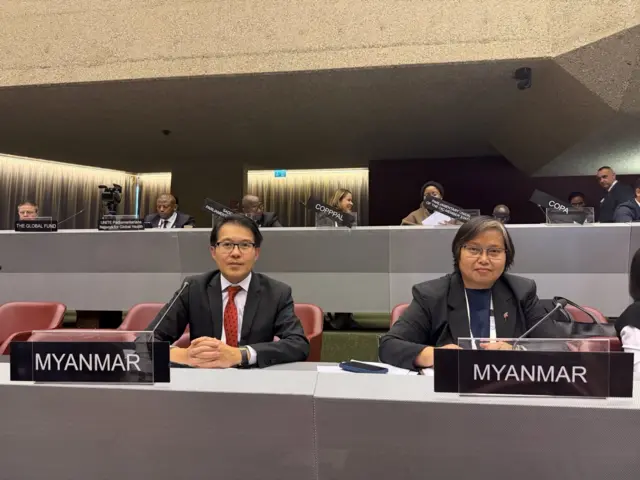 (၁၅၁) ကြိမ်မြောက် နိုင်ငံတကာပါလီမန်များညီလာခံ တက်ရောက်နေတဲ့ မြန်မာလွှတ်တော်ကိုယ်စားလှယ်အဖွဲ့