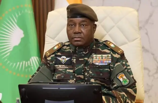 Shugaban mulkin soja na Jamhuriyar Nijar Abdourahamane Tiani