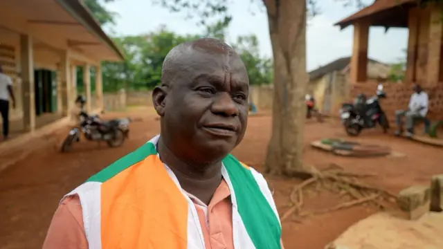 Tening Kouame, président du bureau de vote 2 dans le village de Moko délocalisé à Henriette Dagri Diabaté de Gagnoa.