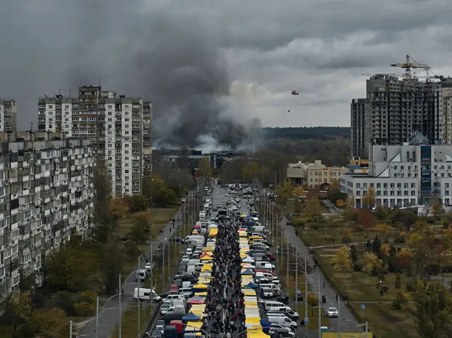 Вид на ярмарку сверху
